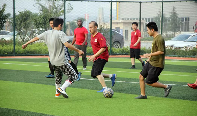 Match amical de football